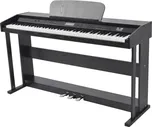 vidaXL 88klávesové digitální piano s pedály černá melaminová deska
