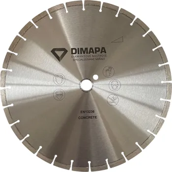 Řezný kotouč 400x25,4 mm BETON diamantový řezný kotouč DIMAPA