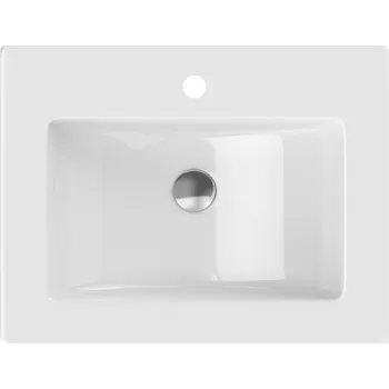 Umyvadlo Umyvadlo na desku obdélníkové Granitan UMYWALKA GRANITOWA bílé