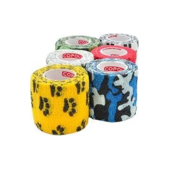 Obinadlo elast. CoPoly 5cm x 4,5m POTISK MIX 12ks