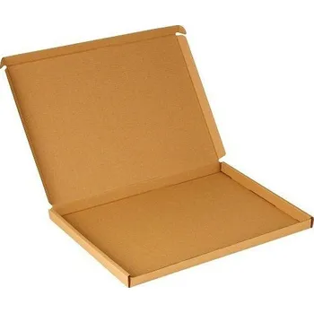 Obalový materiál Poštovní kartonová krabice 230x160x20 mm 3VVL E 340g/m2 hnědá - paleta 12240 ks