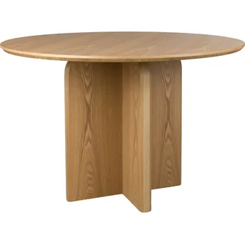 Jídelní stůl White Label Dubový jídelní stůl LAURENT 120 cm