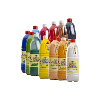 Vodová barva Školní tempera SADA 12barev x 0,9 kg 612004998