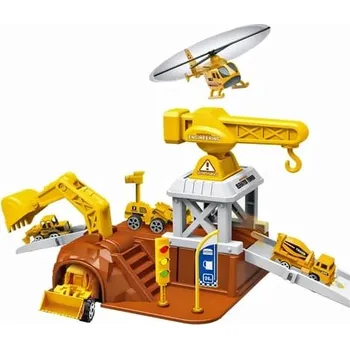 autíčko Parkovací set stavba