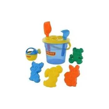 Hračka na písek Sada na písek č. 246: Kbelíček Maxi, Sítko tvar motýl /+1