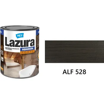 barva a nátěr na dřevo HET AQUADECOL Lazura FORTE středněvrstvá vodou ředitelná lazura na dřevo 0.75 l ALF 528