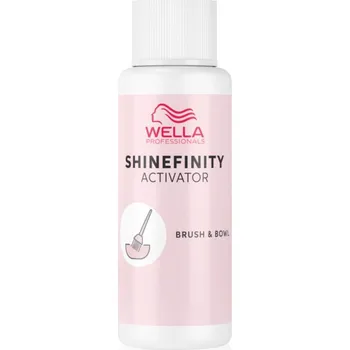 Barva na vlasy Wella Professionals Shinefinity Activator vyvíječ barvy pro blond vlasy 60 ml