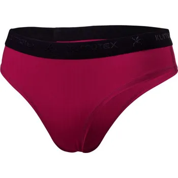 Kalhotky Dámské funkční brazilky Klimatex BELLA M Vínová, Černá