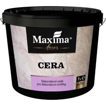 barva na zeď Dekorativní vosk Cera pro omítky Maxima Velikost balení (hmotnost): 1 L (12 m2)