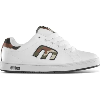 Pánská móda ETNIES boty - Callicut White/Camo (124) velikost: 45.5