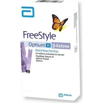 Diagnostický test Prúžky na meranie ketolátok FreeStyle Optium H B-Ketone 50 ks