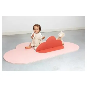 Hračka pro nejmenší QUUT Playmat S - Herní podložka Obláček Barva: světle růžová