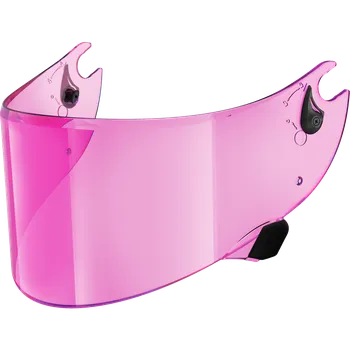 Helma na motorku SHARK Plexi iridiové růžové Aeron GP/Aeron uni