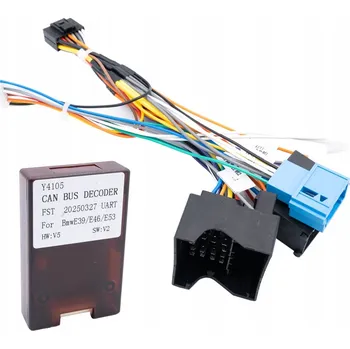 Auto Hi-Fi ADAPTÉR KONEKTORU CANBUS MODUL BMW E46 E39 E53 X5 PRO RÁDIO S ANDROIDEM
