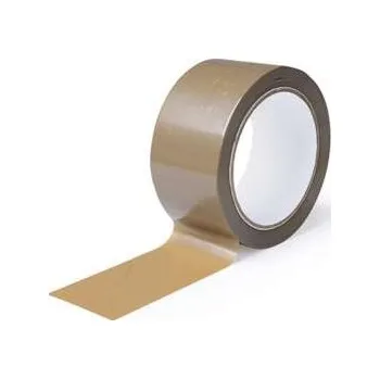 Lepicí páska Balicí páska Solvent - hnědá, 48 mm x 60 m, 1 ks