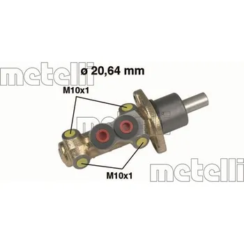 Brzdový válec Hlavní brzdový válec METELLI 05-0142