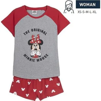 Karnevalový doplněk Artesanía Cerdá S.L. - Pijama Minnie Mouse krátký pro ženy - XS