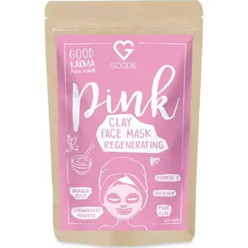 Pleťová maska Goodie PINK Face mask - jílová maska 30 g