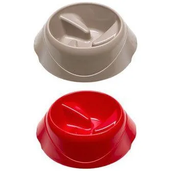 Miska pro psa Miska plast MAGNUS SLOW L 1,5l mix barev FP