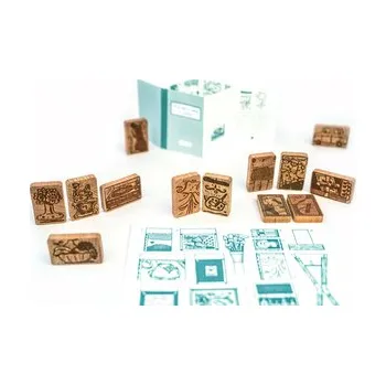 DWOOD Dům pro malíře 13 dílů - doplněk k dřevěné stavebnici s příběhem