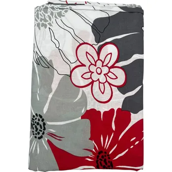 Povlečení Oekotex 4-dílné bavlněné červené povlečení Barva: Červená, rozměr: 140x200cm