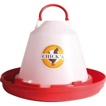 napáječka pro hospodářská zvířata Plastová napáječka pro drůbež Chick´A s držadlem a bajonetem - 5 l