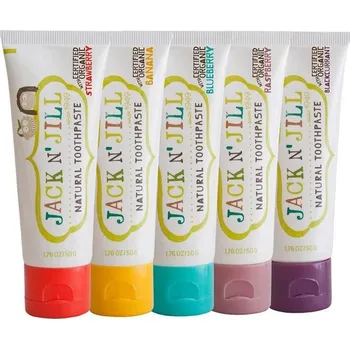 Dentální hygiena Jack n' Jill Bio Toothpaste - Dětská zubní pasta Jack n' Jill Bio Toothpaste: Milkshake - mléčný koktejl
