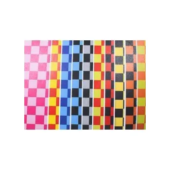 Barevný papír Vzorovaný karton 28 - Kostky velké barevné A3 10ks 9228-99