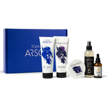 Kosmetická sada Tomas Arsov Dárkové balení SAPPHIRE Sada pro udržení studených odstínů