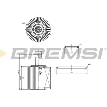 Olejový filtr Olejový filtr BREMSI FL0252