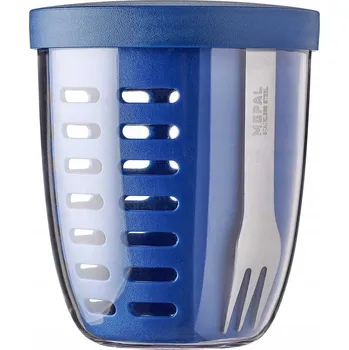 Dóza na potraviny Nádoba na potraviny Fruit&Veggie Pot Ellipse Vivid Blue Mepal 0,6 l
