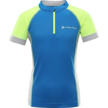 cyklistický dres Alpine Pro cyklodres Sorano modrá vel.152/158 - 152/158