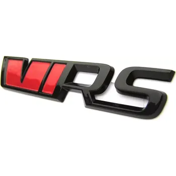 Znak automobilu Zadní samolepící znak RS Škoda Octavia IV (2019 - 2024) černo červený, originál (5E3853687AAXPC)