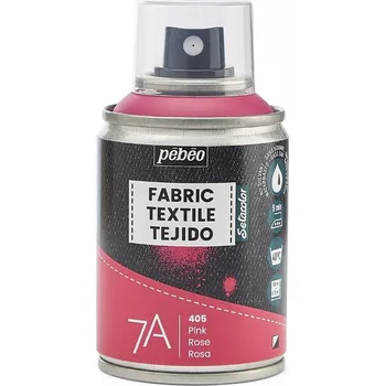 Speciální výtvarná barva Barva na textil ve spreji Pébéo 7A 100 ml - 05 Pink
