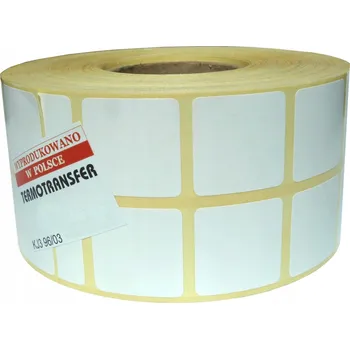 Speciální papír Samolepky 40x40 mm, samolepící etikety, 3750 ks