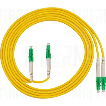 Síťový kabel FIBERM Propojovací kabel LC/APC-LC/APC 1m Single Mode Duplex