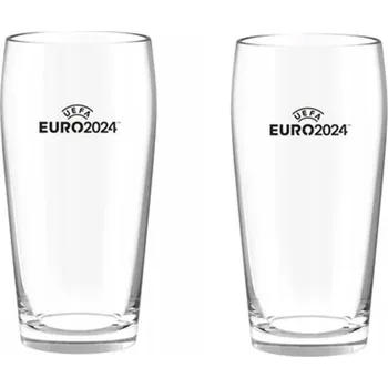 Sklenice Pivní sklenice Euro 2024 Německo sada 2 kusů