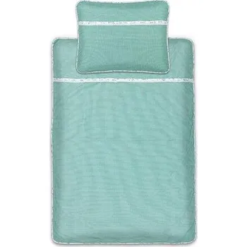 Povlečení SVITAP sleep well Bavlněné kostkované povlečení zelená