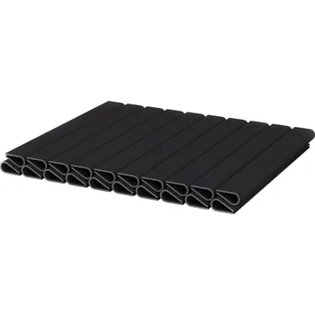 Příslušenství pro plot Spony na plotovou pásku BASIC LINE 19 cm 20 kusů Barva: Černá RAL 9005