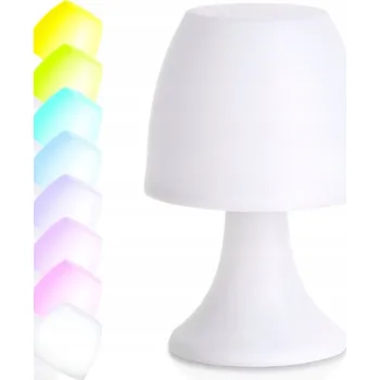 Lampička Noční lampa LED, vícebarevná, 19 cm