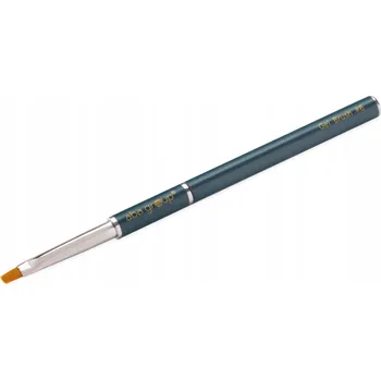 Kosmetický štětec Štětec na gel Aba Group #6 zelený