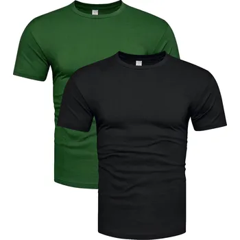 Pánské tričko Recea Pánská sada triček Fiti černo-zelená L