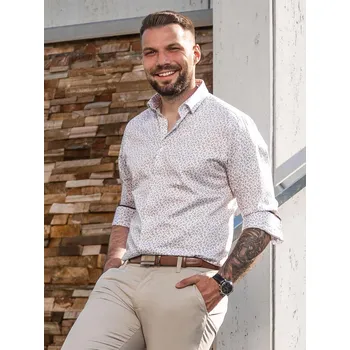 Pánská košile FERATT Pánská košile VICTOR SLIM Velikost: XL