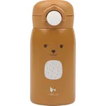 Dětská nerezová lahev na vodu Bear Ochre (320 ml) Fabelab