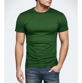 Pánské tričko Recea Pánské tričko s krátkým rukávem Feresa zelená XXL