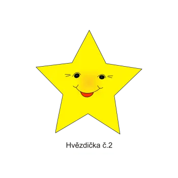 Informační tabulka Samolepky OZNAČENÍ TŘÍD - Hvězdičky č.2 8504-114