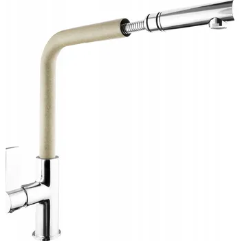 Vodovodní baterie Stojánková kuchyňská baterie Granitan LINEA béžová