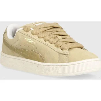 Pánská obuv Kožené tenisky Puma Suede XL béžová barva, 395205, 39, 02X