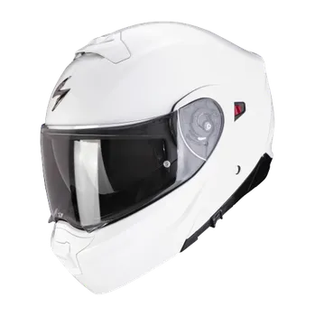 Helma na motorku Moto přilba SCORPION EXO-930 EVO solid bílá L