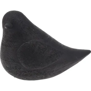 H&L Dekorace Ptáček 14x7x11cm, černý